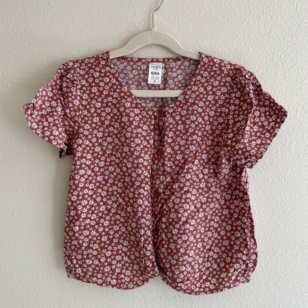 Carter’s Girls Floral Blouse